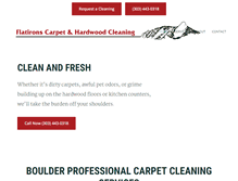 Tablet Screenshot of boulder-carpetcleaning.com